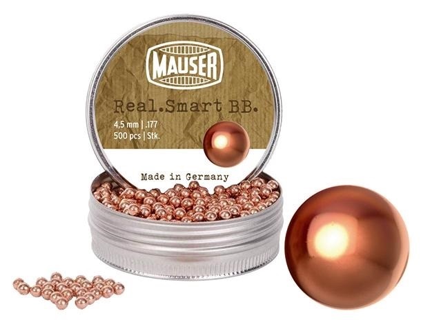 Mauser Real Smart BB 4.50mm Airgun Pellets tin of 750